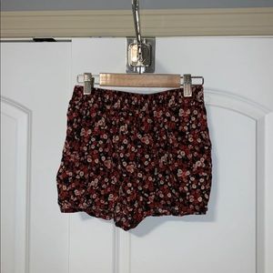 Forever 21 Flower Shorts